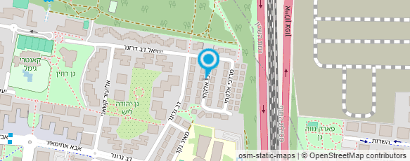 מפת הגעה אל ד"ר עו"ד רונן עידית