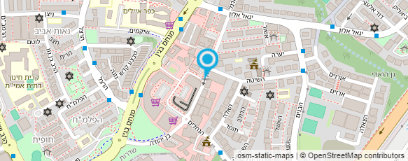 מפת הגעה אל מסעדת אבו