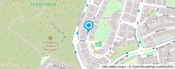 מפת הגעה אל יעל רוטשטיין