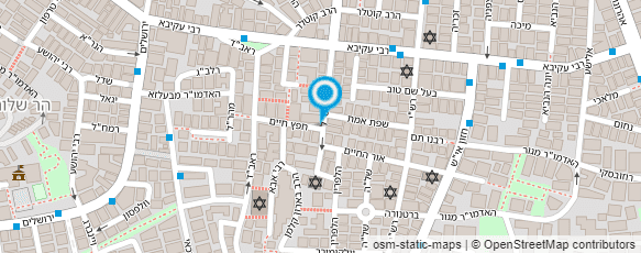 מפת הגעה אל מינימרקט מהרש"ל