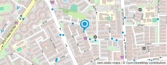 מפת הגעה אל אצל שרוני