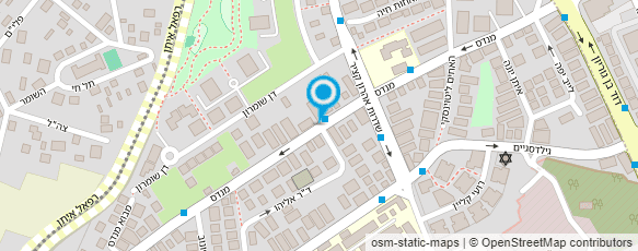 מפת הגעה אל עו"ד נוטריון ומגשרת כהן אדיב שירלי