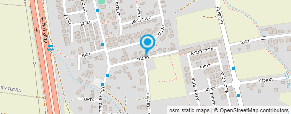 מפת הגעה אל בעזרת העץ