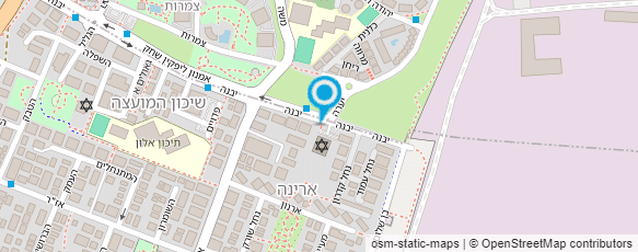 מפת הגעה אל מרכז זמן ילדים