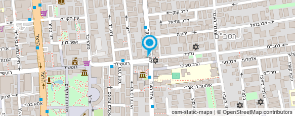 מפת הגעה אל צוות שלטים