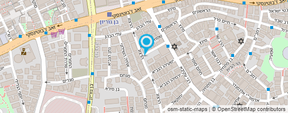 מפת הגעה אל ציפי ינקלביץ
