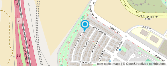 מפת הגעה אל Daniel kohavi