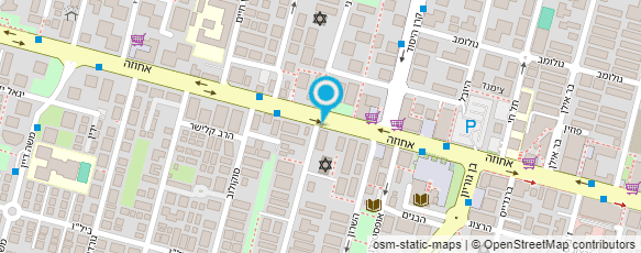 מפת הגעה אל ג'ודי חצרוני