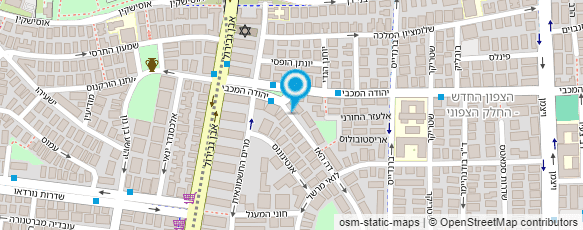 מפת הגעה אל אניה גורביץ' פסיכולוגית קלינית