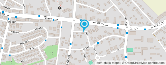 מפת הגעה אל יואב יצהר- אימון כושר