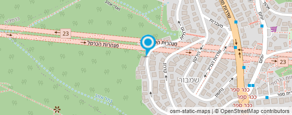 מפת הגעה אל הזהר הצפוני