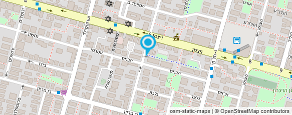 מפת הגעה אל מיכל ולמן מרכז קוסמטי רפואי