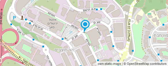 מפת הגעה אל כהן הדסה משרד רו''ח ושות' מפת הגעה אל כהן הדסה משרד רו''ח ושות'