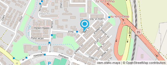 מפת הגעה אל שירן שלזינגר עיצוב פנים