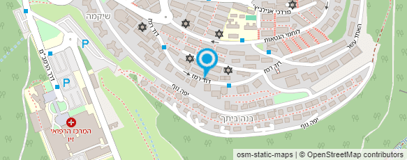 מפת הגעה אל סטודיו רחלי ברגר