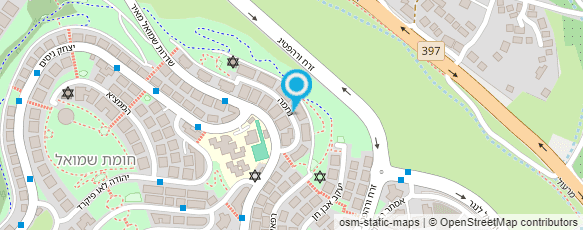 מפת הגעה אל עטור סטודיו - עיצוב גרפי