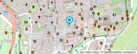 מפת הגעה אל יהודית טיפוח ויופי