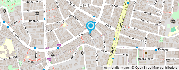 מפת הגעה אל הילה בראואר עיצוב פנים