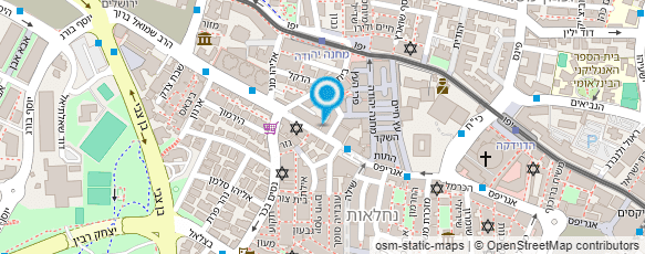 מפת הגעה אל פבלו - מקסיקני בשוק