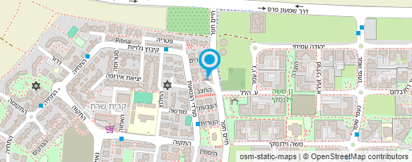 מפת הגעה אל קורא מטבחים - Kora Kitchen