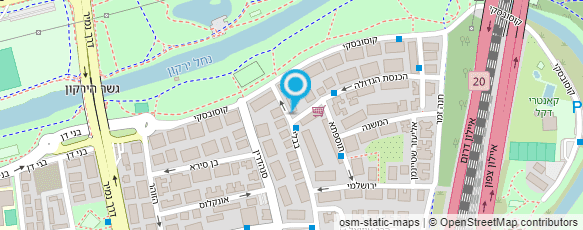 מפת הגעה אל Dog Sport club TLV