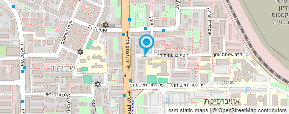 מפת הגעה אל עמותת שיוויון וצדק לנכים