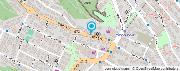 מפת הגעה אל ד"ר דריה קמלמן