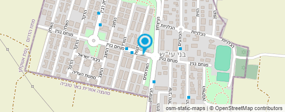 מפת הגעה אל שירן שמלות ערב