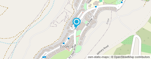 מפת הגעה אל פינת טבע