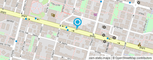 מפת הגעה אל N.B.O  חליפות חתן