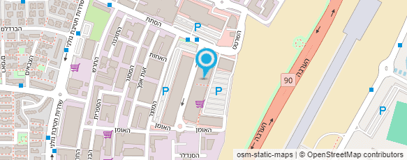 מפת הגעה אל ארלין- פיצה וגלידה- אילת