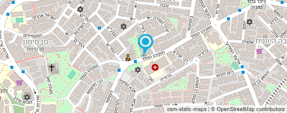 מפת הגעה אל ד"ר דניאל טולדנו