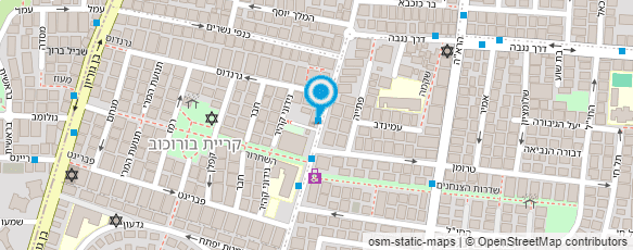 מפת הגעה אל האקדמיה להתעמלות אומנותית