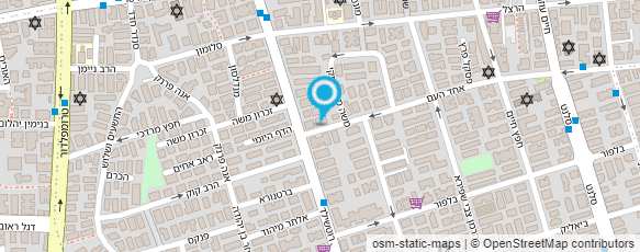 מפת הגעה אל משה הר-אבן