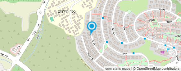 מפת הגעה אל מיכל מעוז