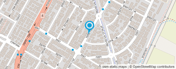 מפת הגעה אל רוזנפלד ציוד משרדי