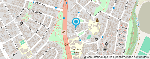 מפת הגעה אל מרכז הדשא הסינתטי מפת הגעה אל מרכז הדשא הסינתטי