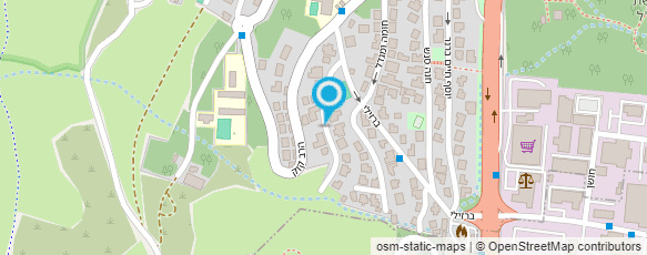 מפת הגעה אל בית עם כלבים