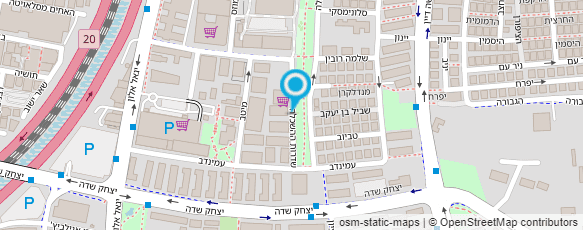 מפת הגעה אל אורן מטפל רפואי בכיר-נפש וגוף