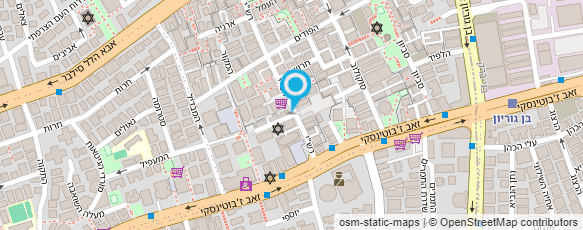 מפת הגעה אל מרפאת המרגנית