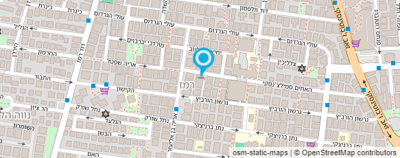 מפת הגעה אל סיוון שפירא שוורץ - רפואה סינית.