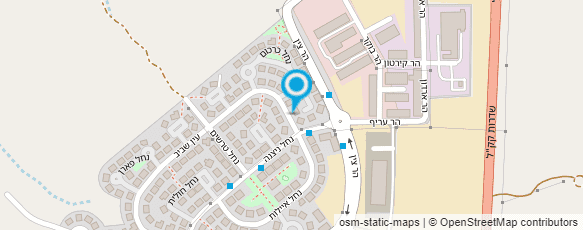 מפת הגעה אל עומר בשטח - לוגיסטיקת שטח