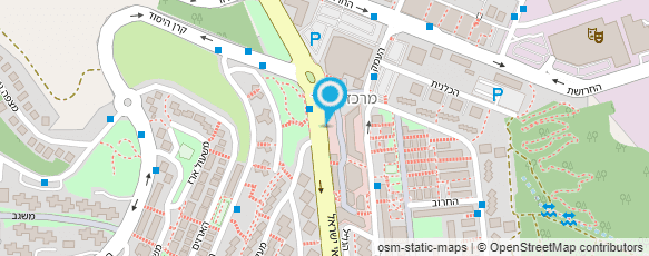 מפת הגעה אל פיצוציית מתוק בעיר