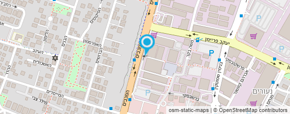 מפת הגעה אל מרפאת הרובע