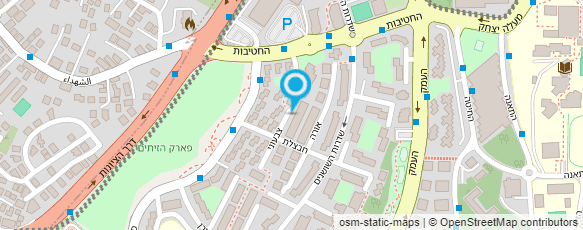 מפת הגעה אל יעקב סבג ניהול פרוייקטים