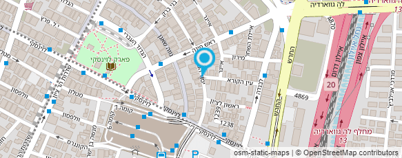 מפת הגעה אל מרטי ליין - נעלי עבודה ובטיחות