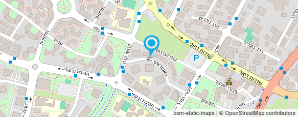 מפת הגעה אל אמנון אהרון - בנייה ושיפוצים