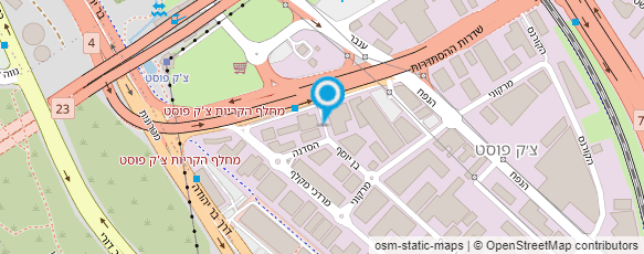 מפת הגעה אל י.מ.מ סטודיו דקס בע"מ