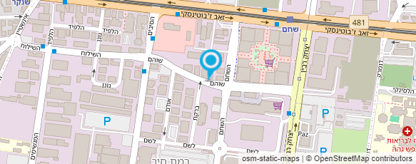 מפת הגעה אל יוסף מתתיהו