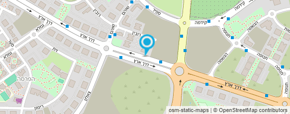 מפת הגעה אל אריאל פתרונות מיזוג